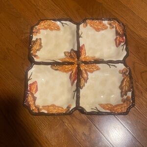 Baum Acorn Collection Serving Platter